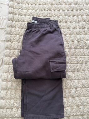 TNA Cargo Sweatpants - Purple/grey